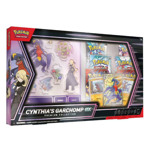 Pokemon TCG Destined Rivals Cynthia's Garchomp Ex Premium Collection (Español)