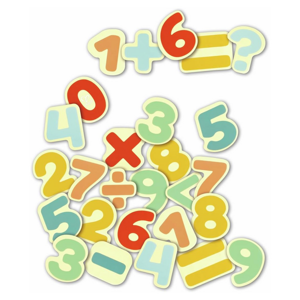 Juego de Madera con Números Magnéticos