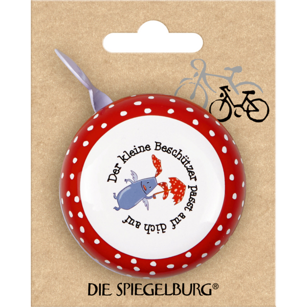 Timbre Pequeño para Bicicleta - Puntos Rojos