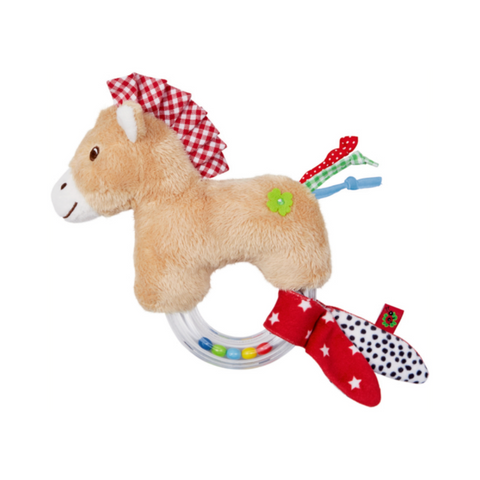 Peluche de Caballo con Sonajero