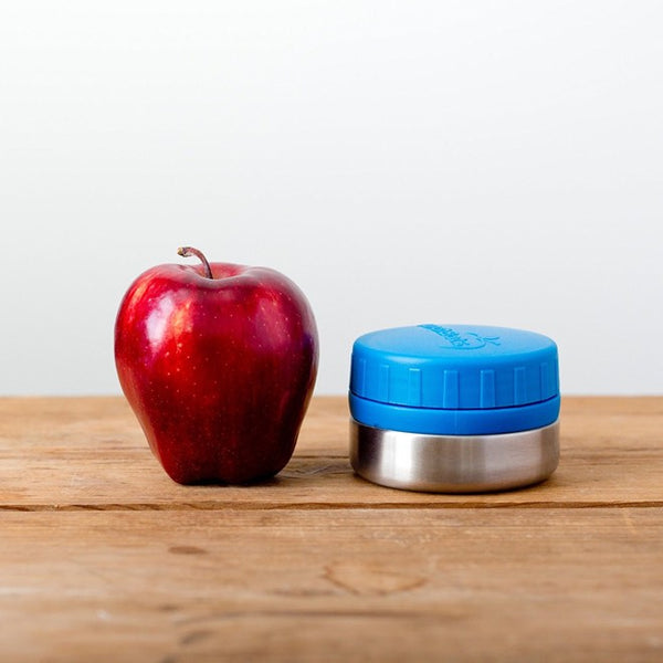 Envases de Acero 4 oz - Set de 2 Tapa Azul