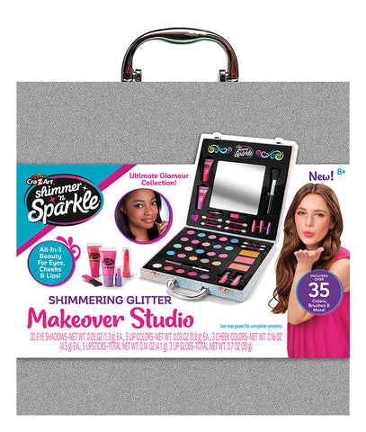 Shimmer 'N Sparkle Makeover Studio Case