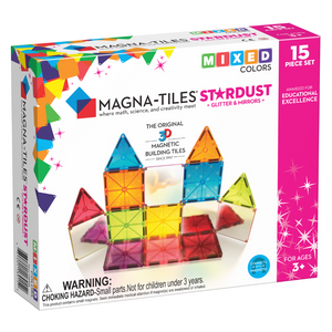 Magna Tiles Set Magnético Stardust - 15 pzs