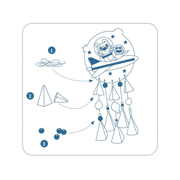 DIY Manualidad - Móviles Estrellas