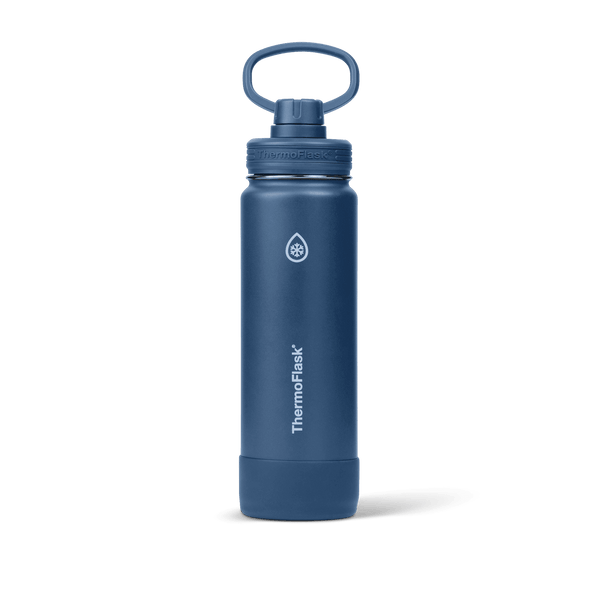 Botella Insulada Tapa c/Boquilla  24 oz - Azul Marino