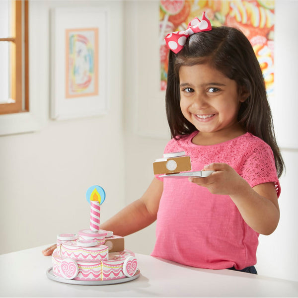 Torta de Cumpleaños Rosada