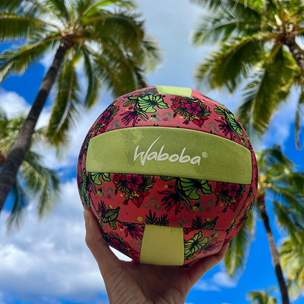 Pelota de Volley Playa -  Floral Rosada