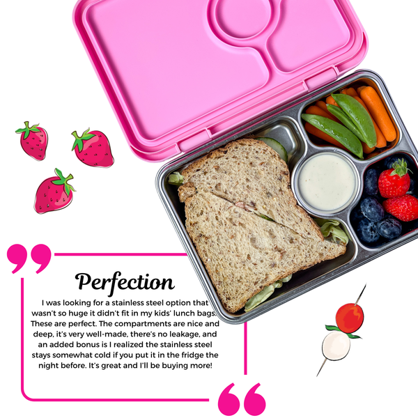 Lonchera Yumbox Pret - Rosado Versalles