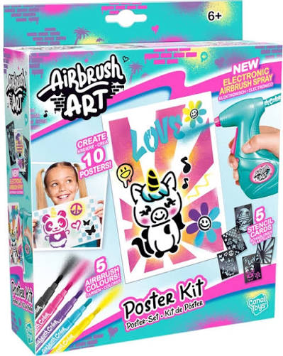 Airbrush Art Mini Poster Kit