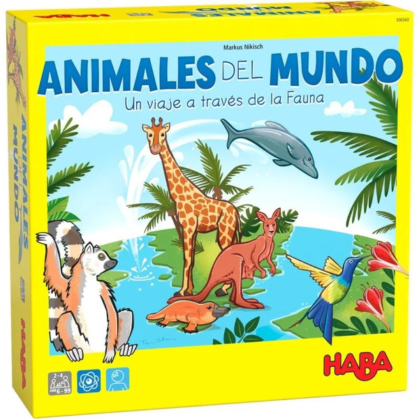 Juego de Mesa Animales del Mundo