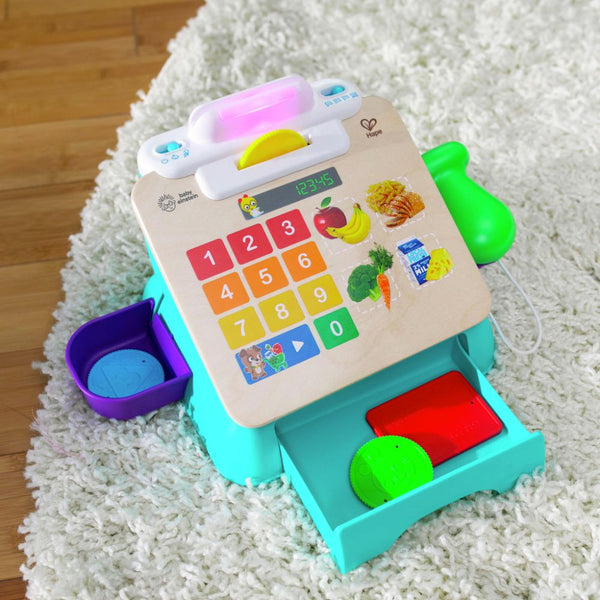 Caja Registradora Interactiva de Madera