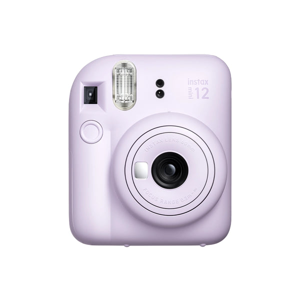 Cámara Fujifilm Mini 12 Morada + Estuche + 10 films