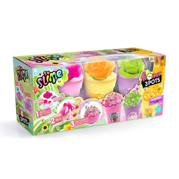 Slime Flor de Limo - 3 macetas