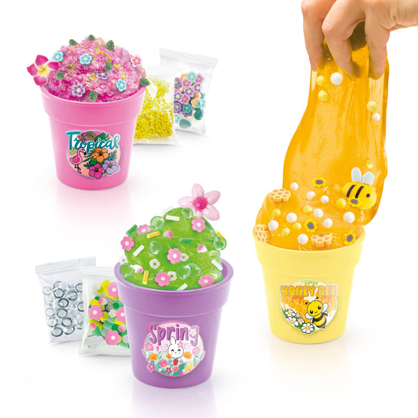 Slime Flor de Limo - 3 macetas