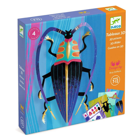 Manualidad con Stickers - Insectos