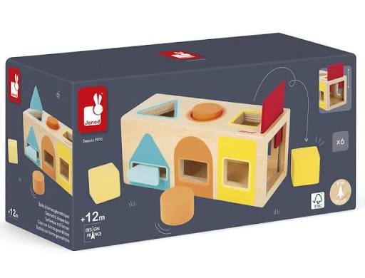 Caja con Formas Geométricas