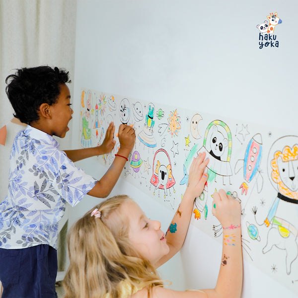 Set para Colorear - Dinosaurio