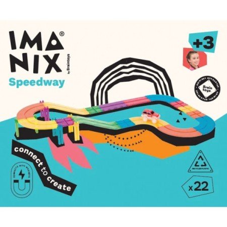 Imanix Pista de Carrera  -  22 piezas