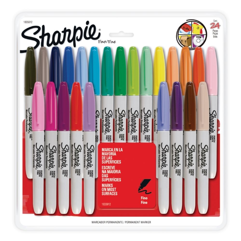 Sharpie Colores Surtidos x 24