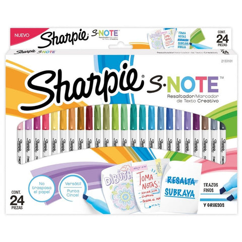 Sharpie Marcadores S-Note x 24