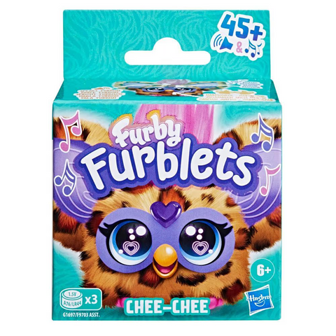 Furby Furblets - Peluche Llavero Musical CHEE-CHEE