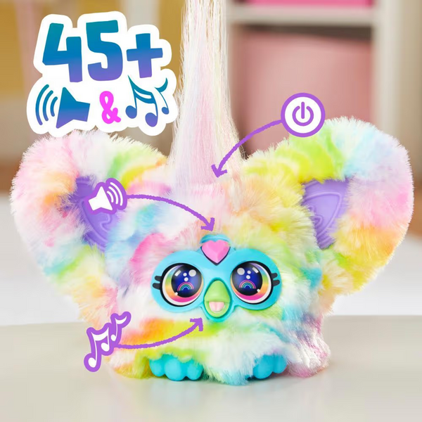 Furby Furblets - Peluche Llavero Musical ZEE BAH