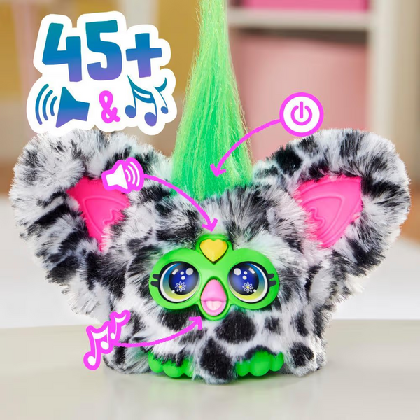 Furby Furblets - Peluche Llavero Musical MOO-BOO