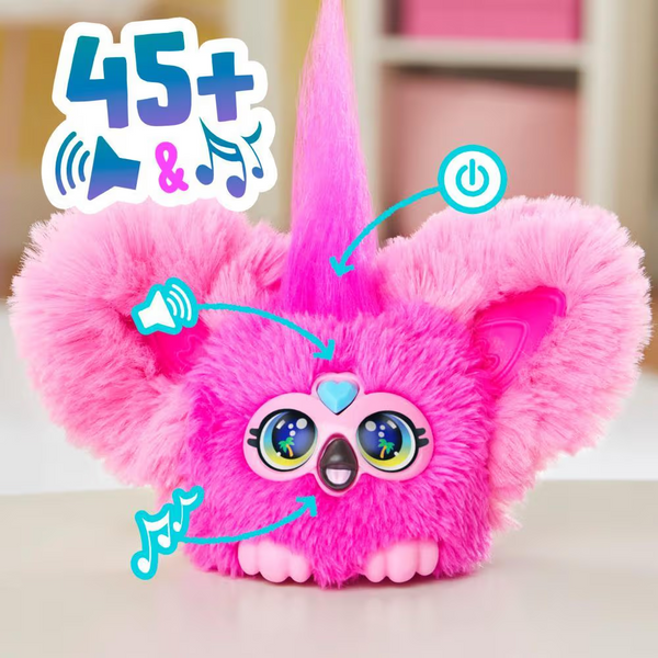 Furby Furblets - Peluche Llavero Musical FLO-FLO