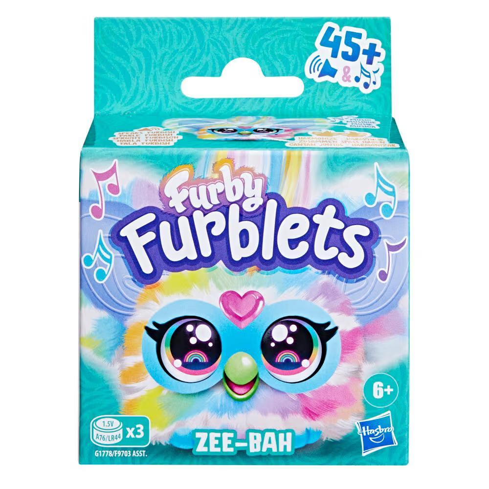 Furby Furblets - Peluche Llavero Musical ZEE BAH
