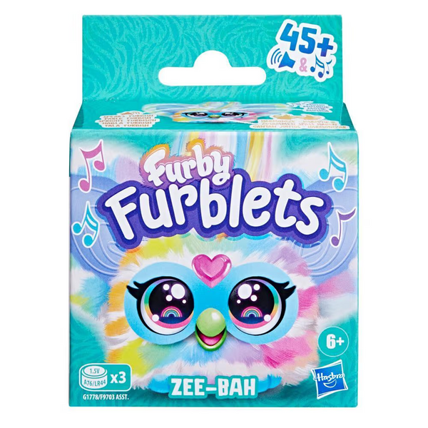 Furby Furblets - Peluche Llavero Musical ZEE BAH