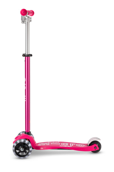 Scooter Maxi Deluxe Pro LED - Pink