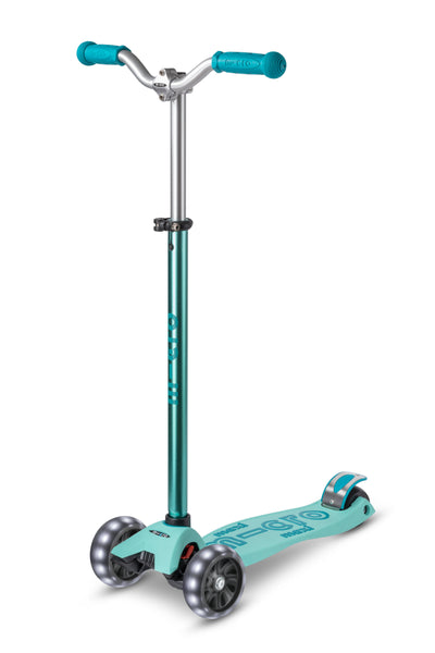 Scooter Maxi Deluxe Pro LED - Vibrant Blue