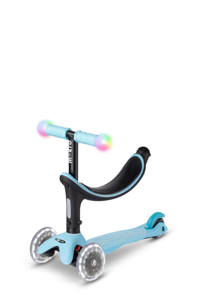 Scooter Mini 2Grow Deluxe Magic LED -  Ocean Blue