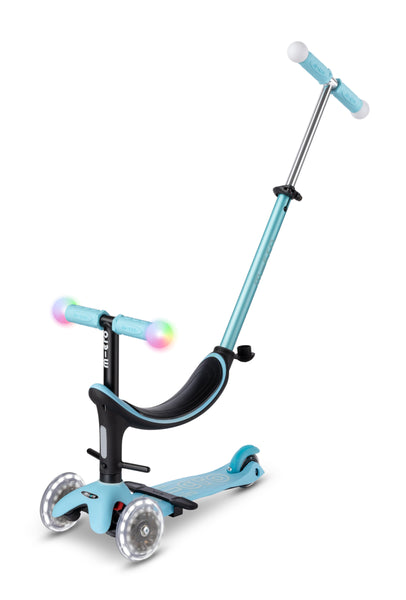 Scooter Mini 2Grow Deluxe Magic LED -  Ocean Blue