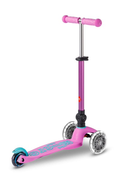 Scooter Mini Deluxe Foldable LED - Lavender