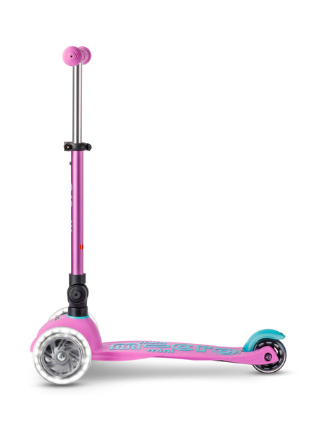 Scooter Mini Deluxe Foldable LED - Lavender