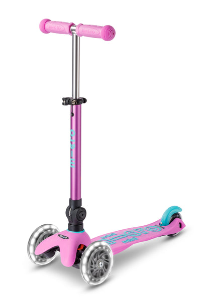 Scooter Mini Deluxe Foldable LED - Lavender