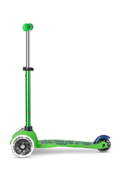 Scooter Mini Deluxe LED Green/Blue