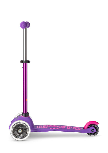 Scooter  Mini Deluxe LED - Purple/Pink
