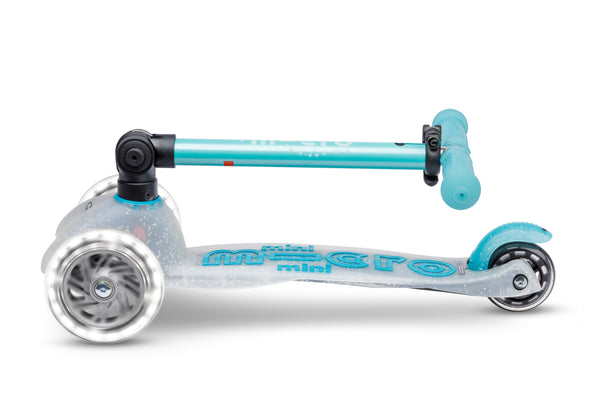 Scooter Mini Deluxe Foldable LED - Orion Blue