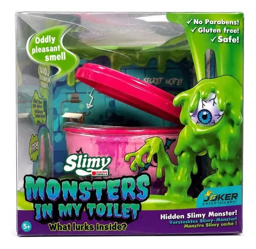 Slimy Monsters in Toilet - Fucsia