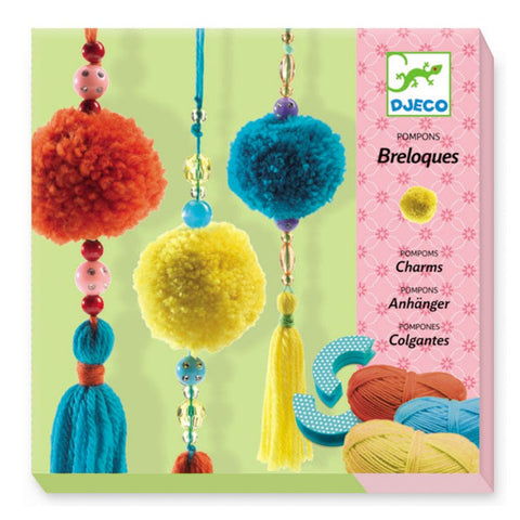 Manualidad Pompones con Lana