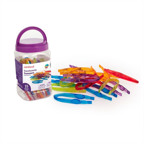 Set de Pinzas Traslúcidas