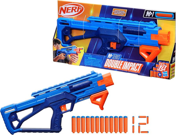 Lanzador Nerf de Doble Impacto