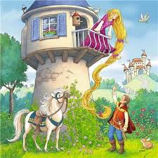 Rompecabezas Princesas de Cuento - 3 x 49 piezas