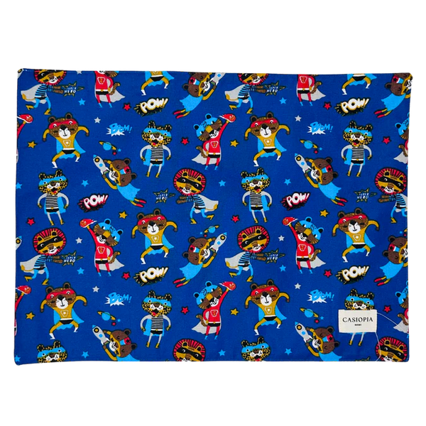 Individual Antimanchas Reversible - Superhéroes
