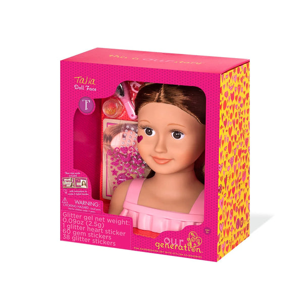 Cabeza de Muñeca Talía para Peinar