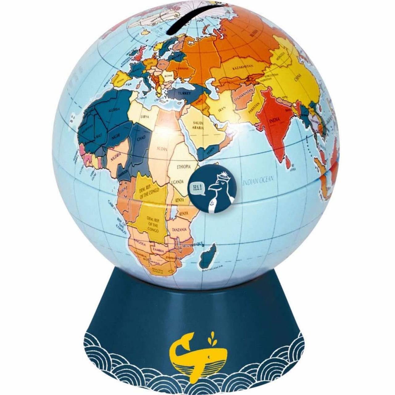 Alcancía Globo del Mundo