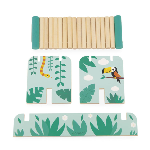 Juego de Equilibrio Tropical e Madera