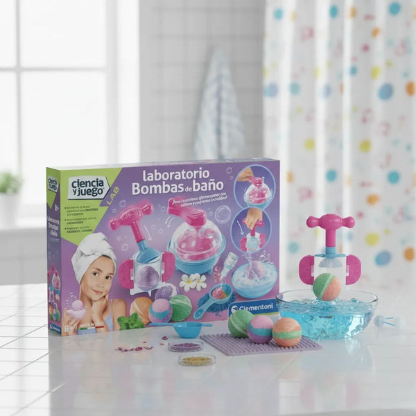 Laboratorio para Crear Bombas de Baño